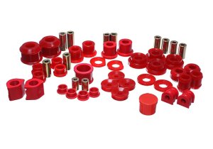 Honda Civic Si Suspension Bushing Kit - Energy Suspension - Hyper-Flex - Red - `06-`11